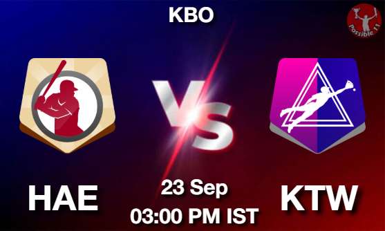 HAE vs KTW Baseball Match Previews