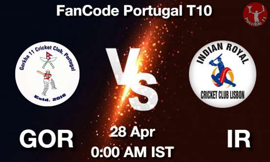 GOR vs IR Cricket Match Prediction GOR vs IR Cricket Matcch Previews