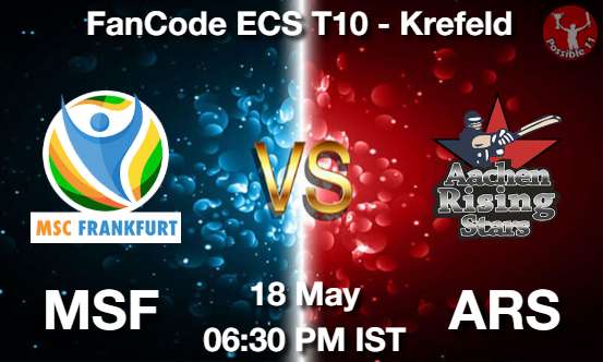 MSF vs ARS Cricket Match Prediction MSF vs ARS Cricket Matcch Previews