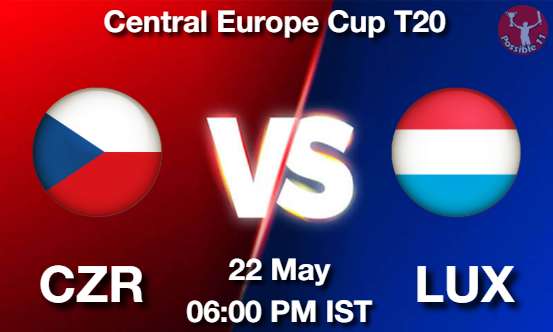 CZR vs LUX Cricket Match Prediction CZR vs LUX Cricket Matcch Previews
