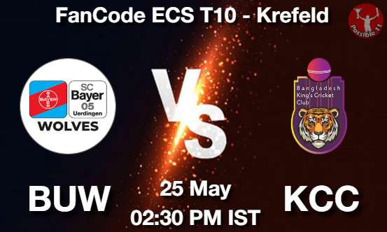 BUW vs KCC Cricket Match Prediction BUW vs KCC Cricket Matcch Previews