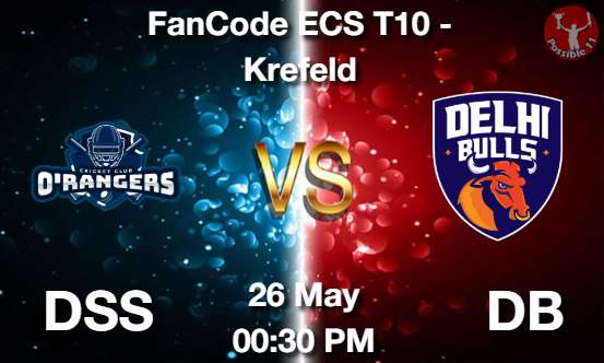 DSS vs DB Cricket Match Prediction DSS vs DB Cricket Matcch Previews