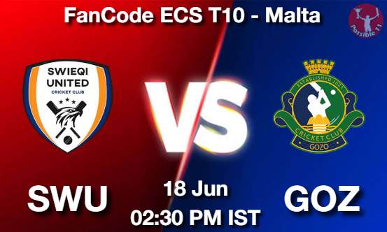 SWU vs GOZ Cricket Match Prediction SWU vs GOZ Cricket Matcch Previews