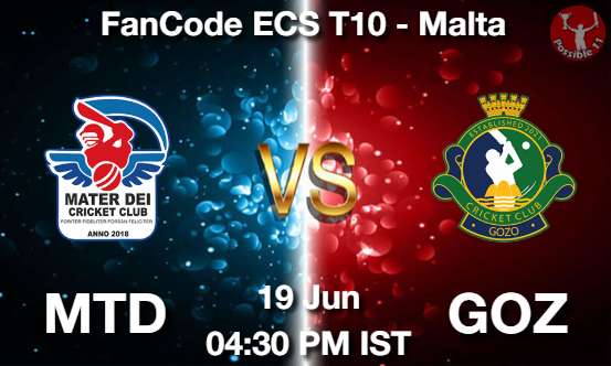 MTD vs GOZ Cricket Match Prediction MTD vs GOZ Cricket Matcch Previews