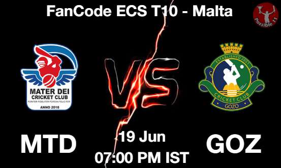 MTD vs GOZ Cricket Match Prediction MTD vs GOZ Cricket Matcch Previews