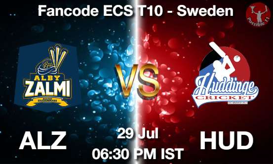 ALZ vs HUD Cricket Match Prediction ALZ vs HUD Cricket Matcch Previews