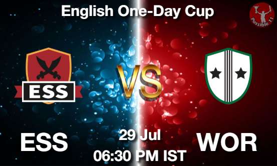 ESS vs WOR Cricket Match Prediction ESS vs WOR Cricket Matcch Previews