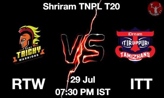 RTW vs ITT Cricket Match Previews