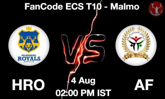 HRO vs AF Cricket Match Prediction HRO vs AF Cricket Matcch Previews