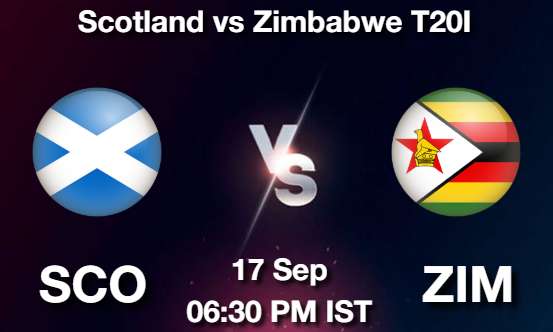 SCO vs ZIM Cricket Match Previews