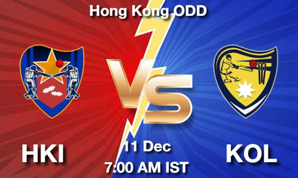 HKI vs KOL Cricket Match Previews