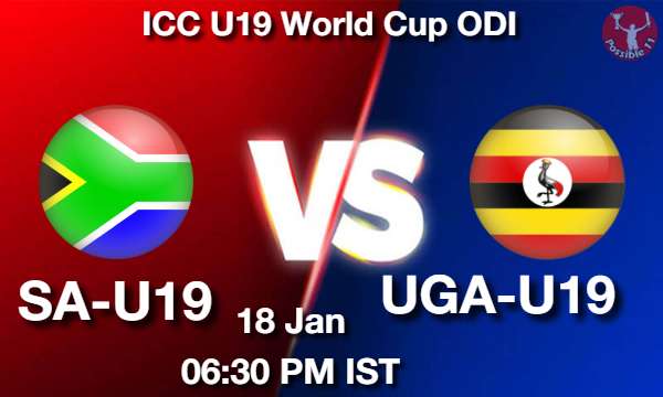 SA-U19 vs UGA-U19 Cricket Match Previews