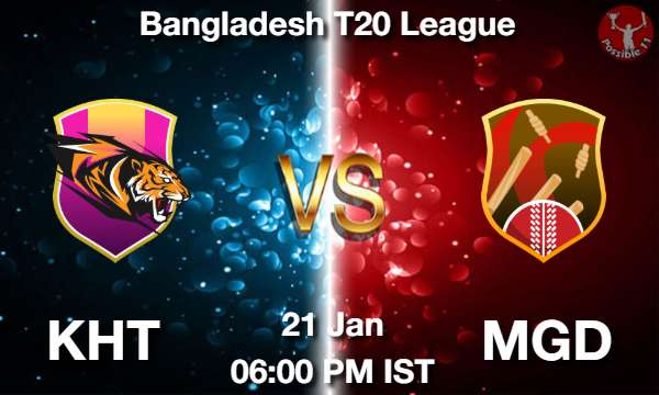 KHT vs MGD Cricket Match Previews