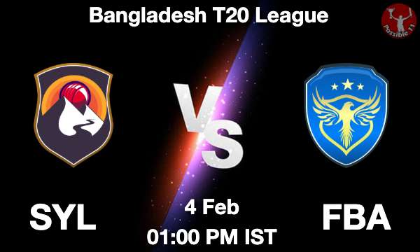 SYL vs FBA Cricket Match Previews
