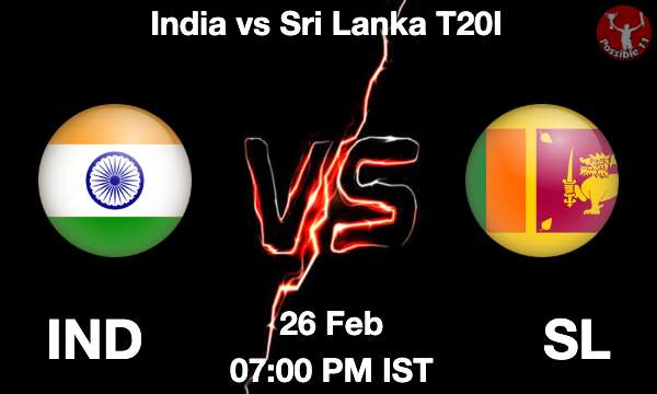 IND vs SL Cricket Match Previews