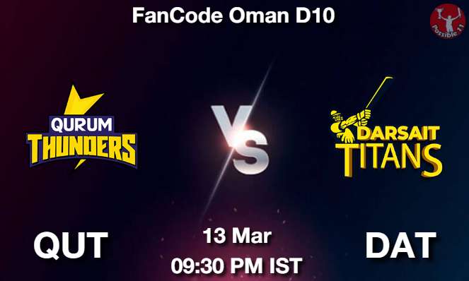 QUT vs DAT Cricket Match Previews