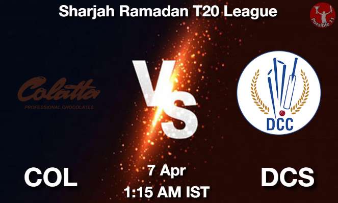 COL vs DCS Cricket Match Previews