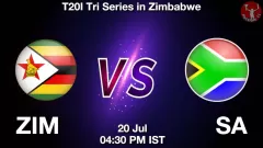 ZIM vs SA Dream11 Prediction, Picture