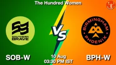 SOB-W vs BPH-W Dream11 Prediction, Picture