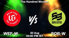 WEF-W vs SOB-W Dream11 Prediction, Picture