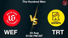 WEF vs TRT Match Prediction, Picture