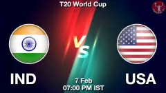 IND vs USA Dream11 Prediction, Picture