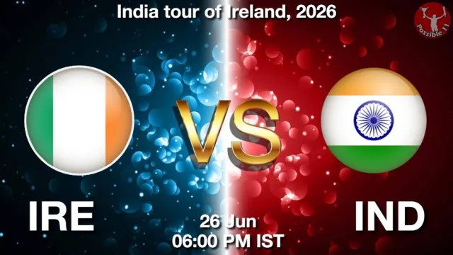 IRE vs IND Dream11 Prediction, Picture