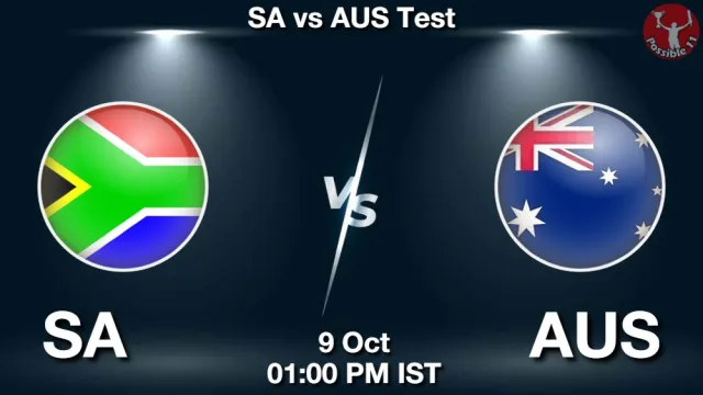 SA vs AUS 1st TEST Picture