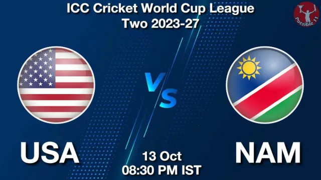 USA vs NAM 134th Match Picture