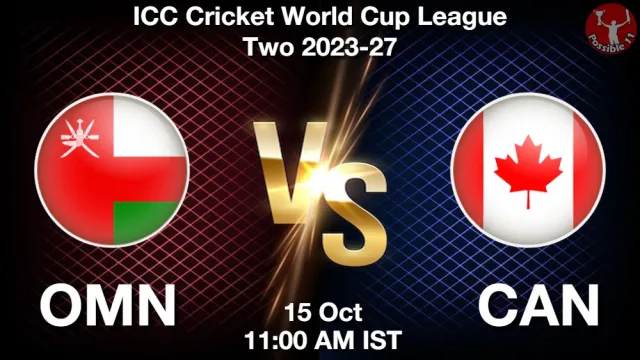 OMN vs CAN 135th Match Picture