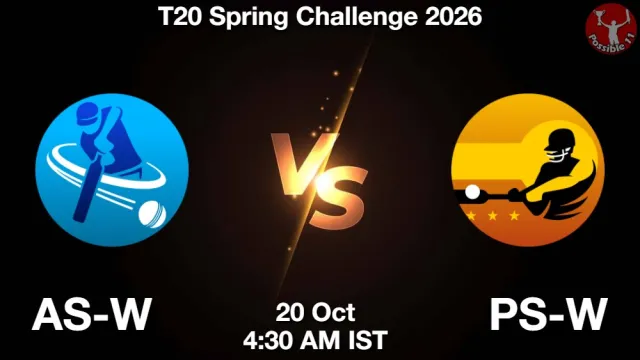 AS-W vs PS-W Match Prediction, Picture