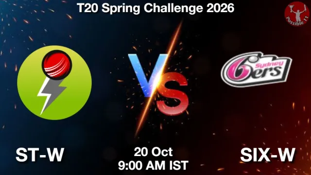 ST-W vs SIX-W Match Prediction, Picture