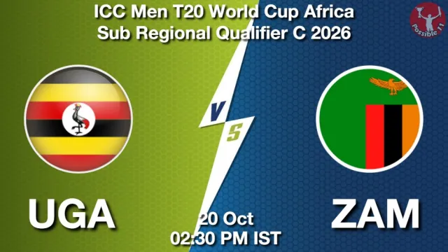 UGA vs ZAM 1st T20 Picture