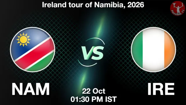 NAM vs IRE 1st ODI Picture