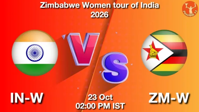 IN-W vs ZM-W Match Prediction, Picture