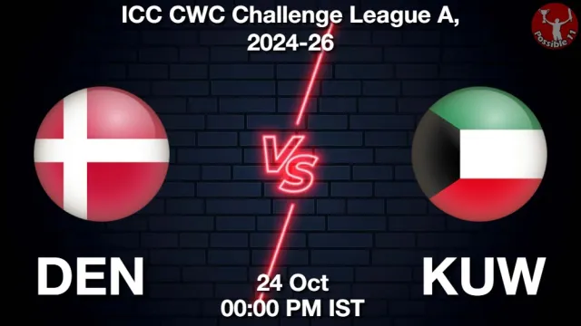 DEN vs KUW Match Prediction, Picture
