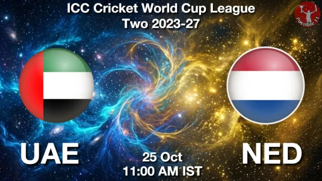 UAE vs NED 121st Match Picture