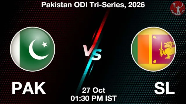 PAK vs SL 5th Match Picture