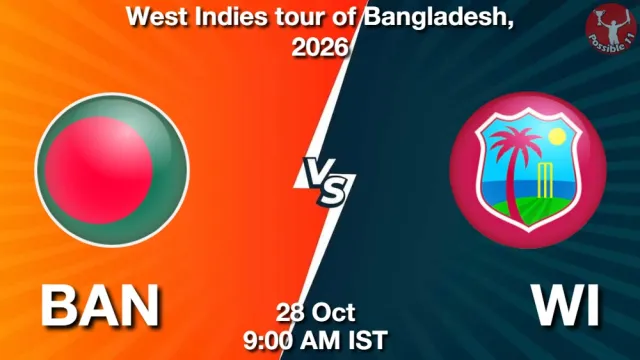 BAN vs WI 1st Test Picture