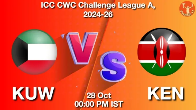 KUW vs KEN 41st Match Picture