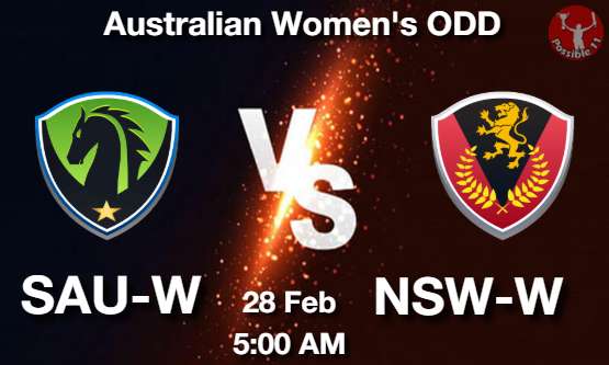 SAU-W vs NSW-W Cricket Match Previews