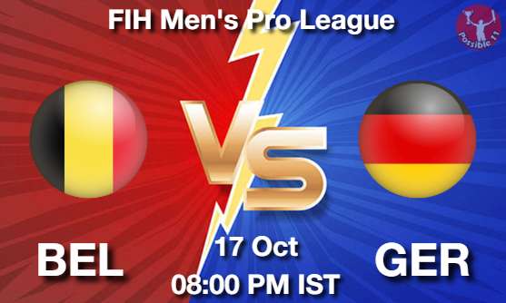 BEL vs GER Hockey Match Previews