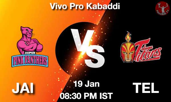 JAI vs TEL Kabaddi Match Previews