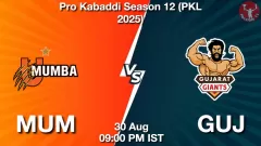 MUM vs GUJ Kabaddi Player Picture