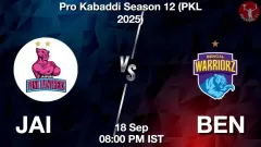 JAI vs BEN Kabaddi Player Picture