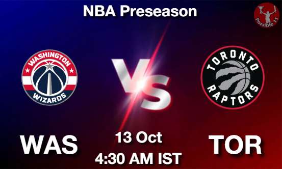 WAS vs TOR NBA Match Previews