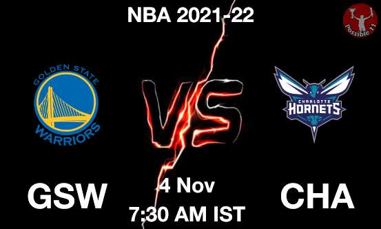 GSW vs CHA NBA Match Previews