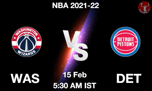 WAS vs DET NBA Match Previews