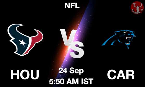 HOU vs CAR NFL Match Previews