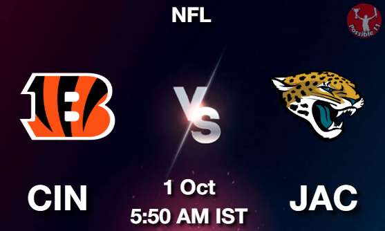 CIN vs JAC NFL Match Previews